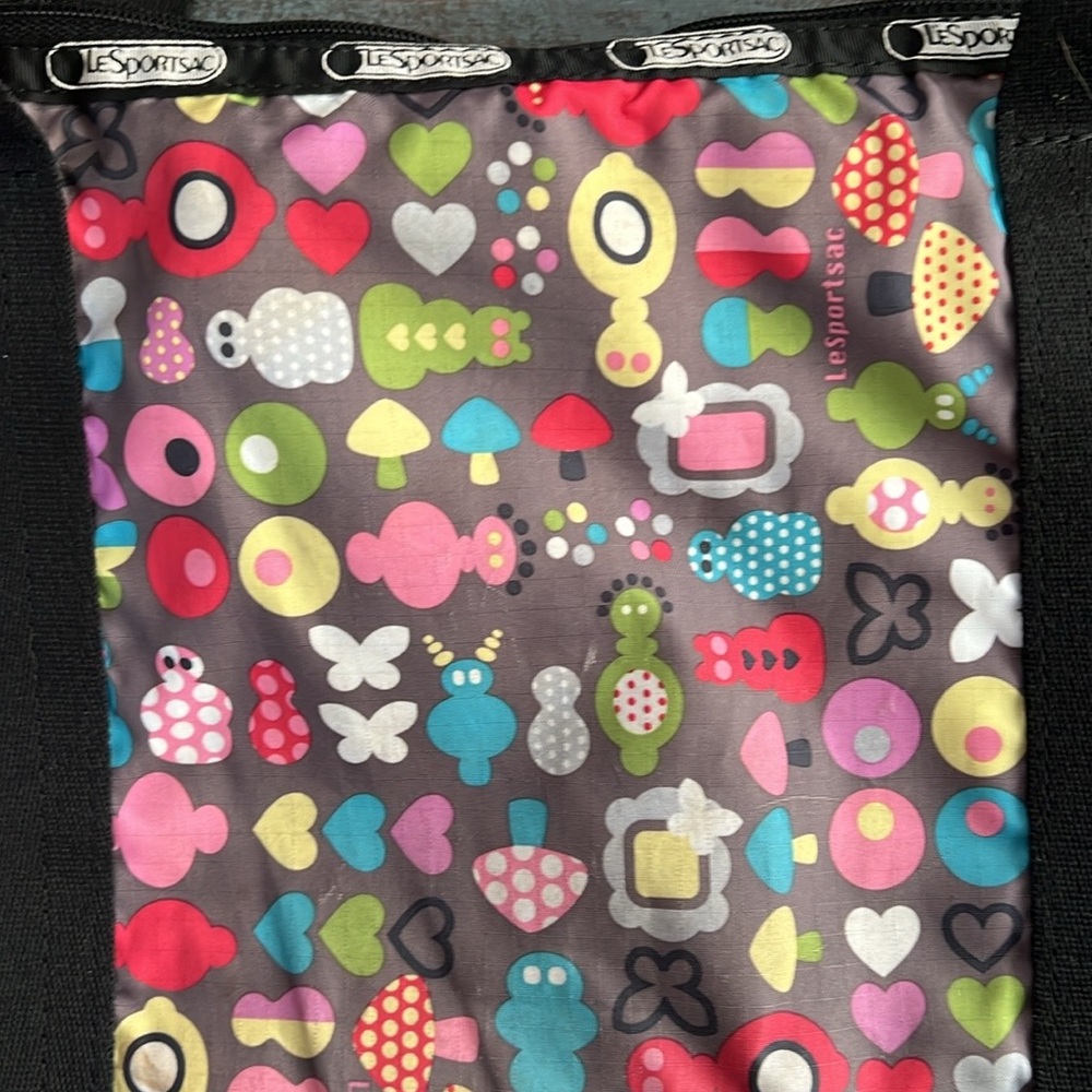 Vintage Le Sportsac Tote GUC - Picture 9 of 10